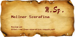 Mellner Szerafina névjegykártya